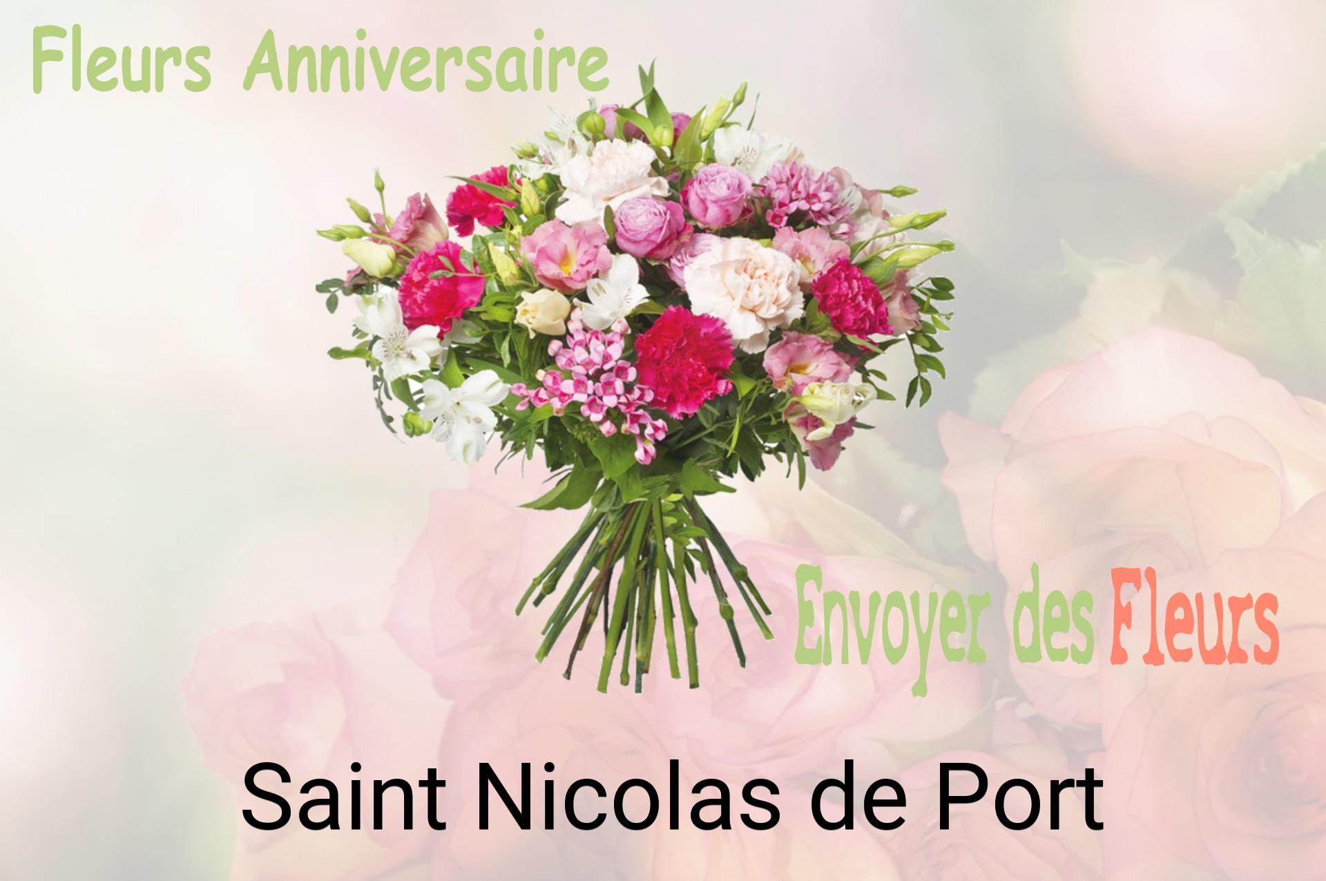 Bouquet de fleurs d’anniversaire livré à Saint-Nicolas-de-Port